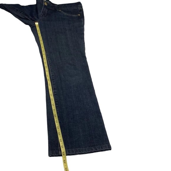 X2 Jeans Womens Size 8 Blue Denim Bootcut Mid-Rise Jeans Stretch - Picture 5 of 10